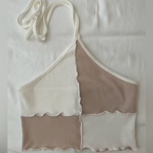 Crop halter top